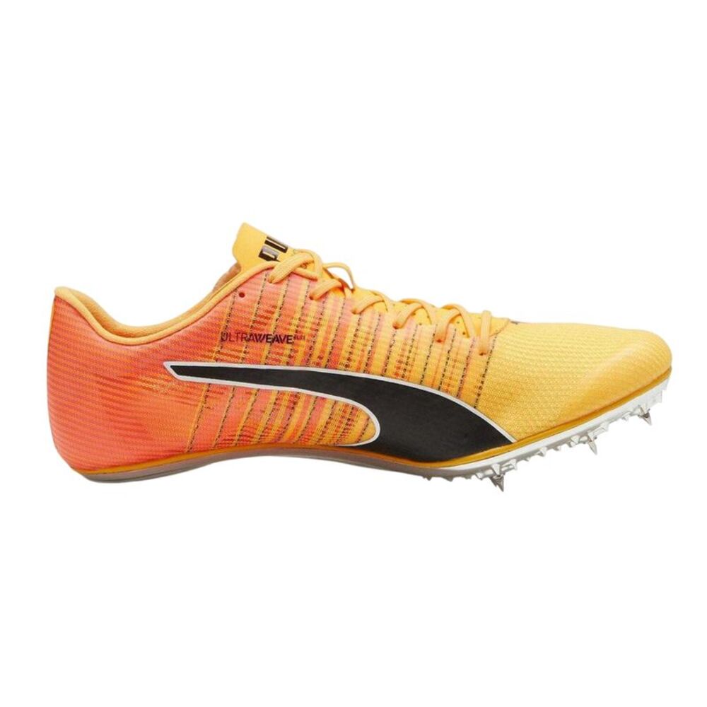 Puma Mens Evospeed Brush 6 Spiked Running Shoes / Sun Stream